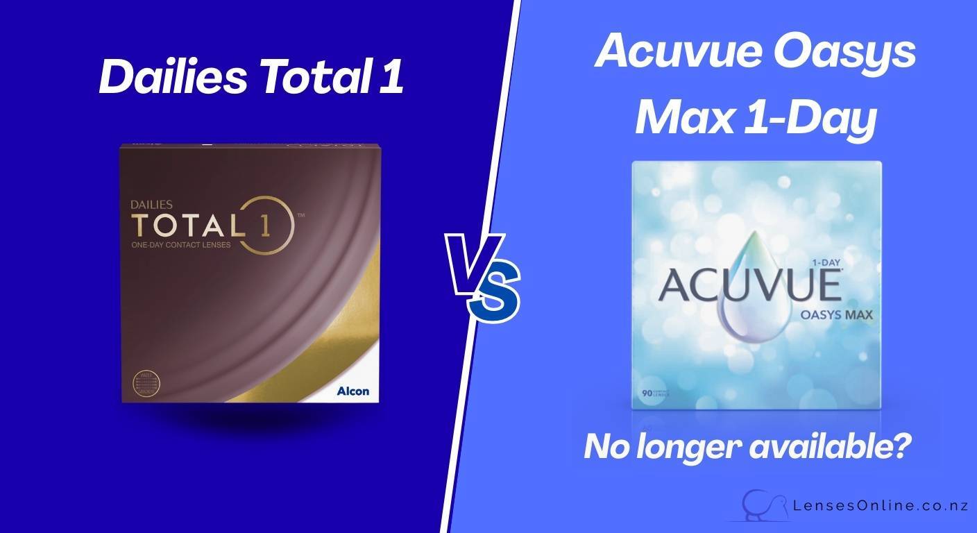 Dailies Total 1 vs Acuvue Oasys Max 1-Day LensesOnline NZ