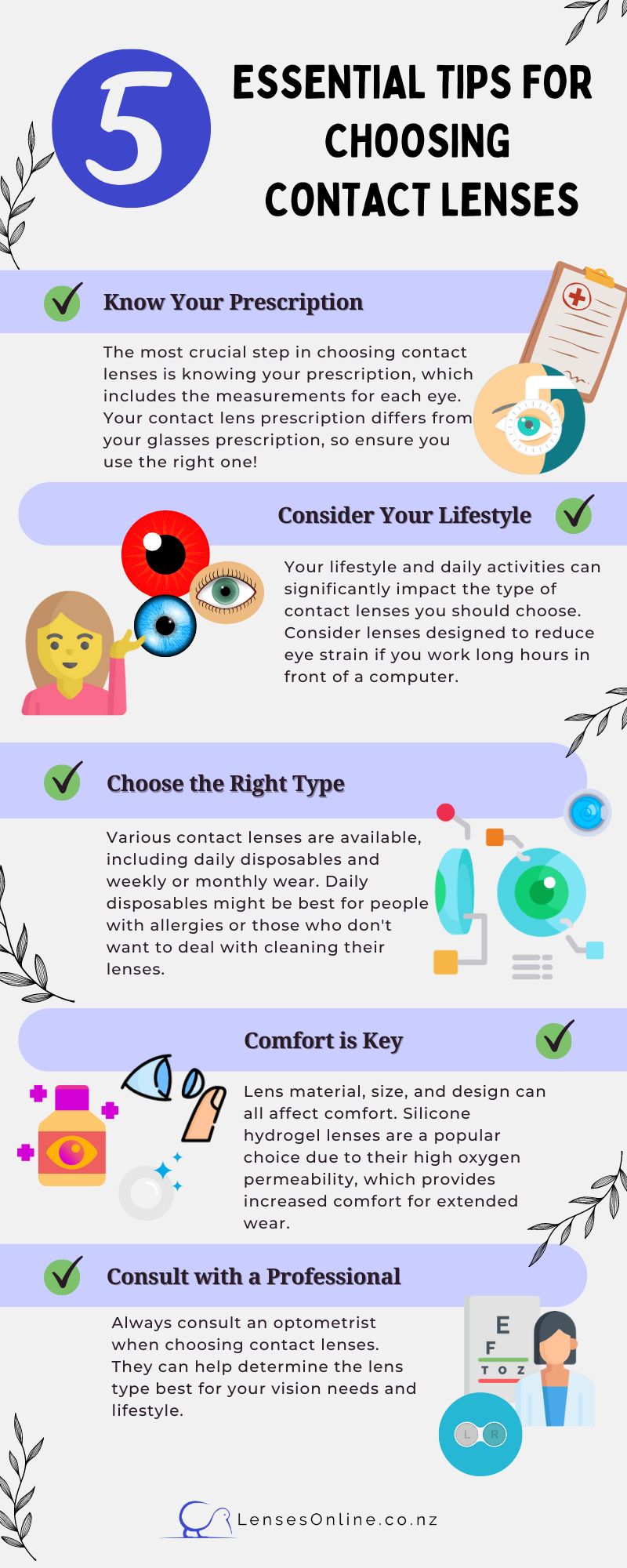 5 Essential Tips for Choosing Contact Lense