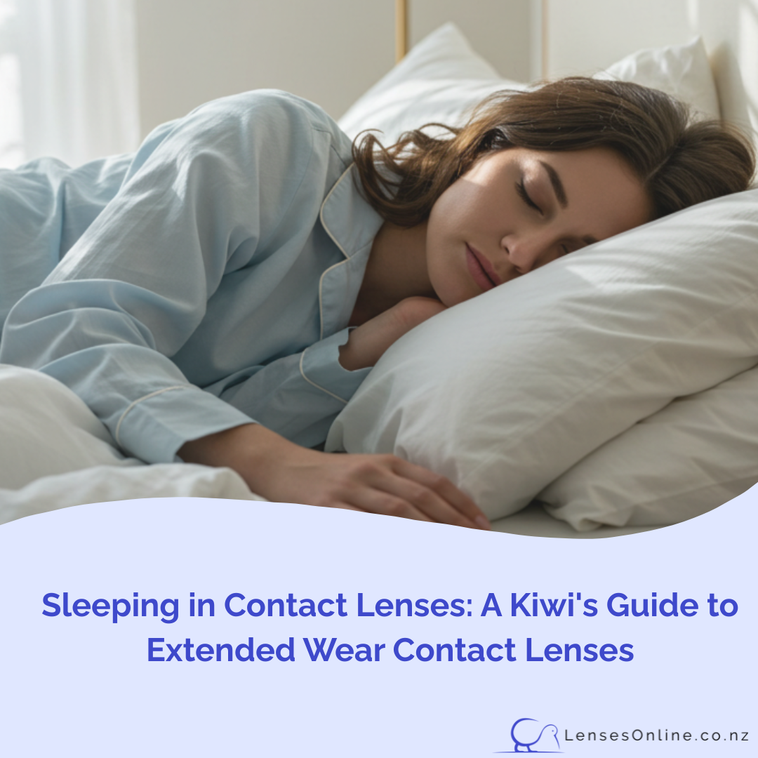 LensesOnline Sleeping in Contact Lenses A Kiwi's Guide to Extended Wear Contact lenses